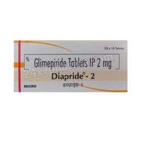 DIAPRIDE 2mg Tablet 30’s