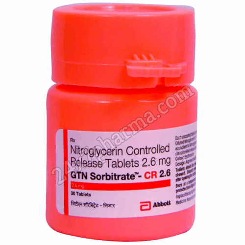 GTN Sorbitrate CR 2.6mg Tablet