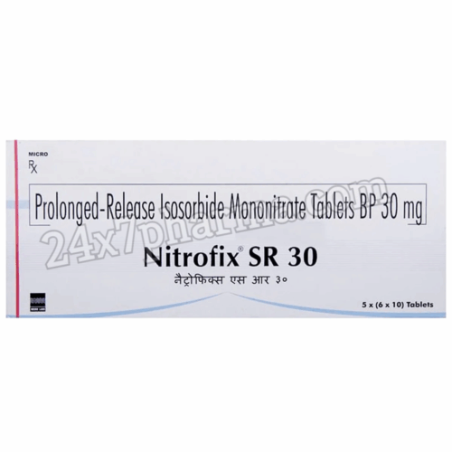 Nitrofix SR 30mg Tablet 30’S