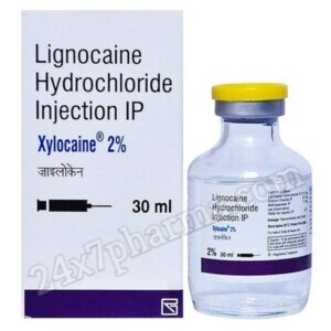 Xylocaine 2% Lignocaine Hydrochloride Injection (10 Injections)