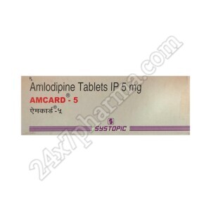 Amcard 5mg Tablet 21'S