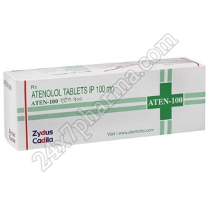 Atne Atenolol 100mg Tablets (98 Tablets)