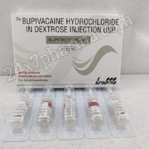 Bupitroy Heavy Bupivacaine Hydrochloride & Dextrose Injection (10 Injections)