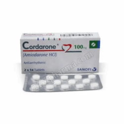 CORDARONE 100mg Tablet 30's