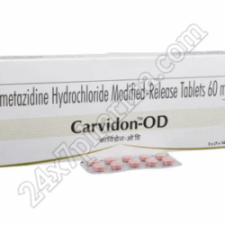 Carvidon OD 60mg Tablet 10'S