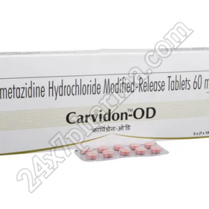 Carvidon OD 60mg Tablet 10'S