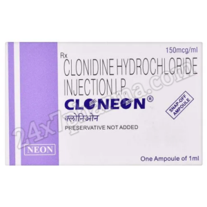 Cloneon Clonidine Hydrochloride Injection (10 Injections)