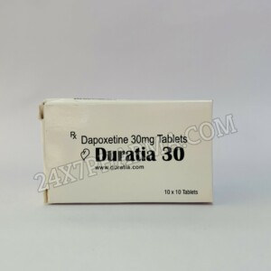 Duratia 30mg Dapoxetine Tablet (100 Tablets)