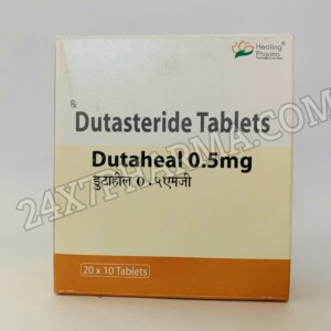 Dutaheal 0.5mg Dutasteride Tablets (30 Tablets)
