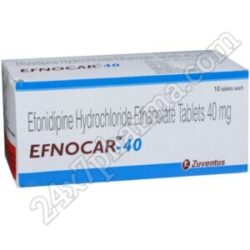 Efnocar 40mg Tablet 30'S