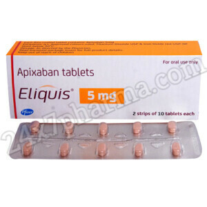 Eliquis 5mg Tablet 20'S