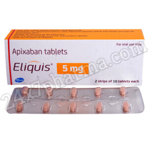 Eliquis 5mg Tablet 20'S