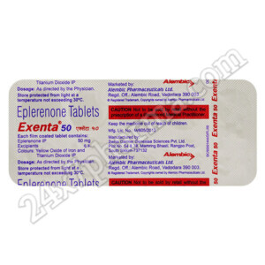 Exenta 50mg Tablet 10'S