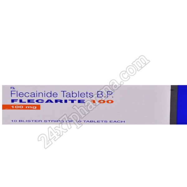 Flecarite 100mg Tablet 10'S