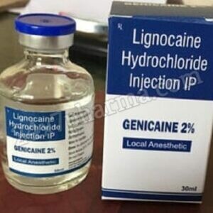 Genicaine 2 Lignocaine Hydrochloride Injection (10 Injections))