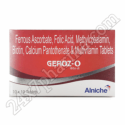 Geroz O Tablet 20'S