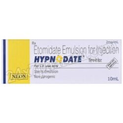 Hypnodate 10ml Elomidate Emulsion Injection (10 Injections)