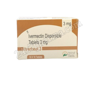 Iverheal Ivermectin 3 mg (100 Tablets)