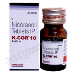 Kcor 10mg Tablet 20'S
