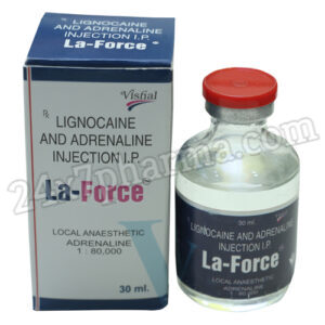 La force Lignocaine and Adrenaline Injection (10 Injections)