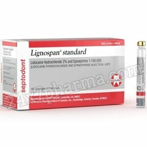 Lidocaine Hydrochloride and Epinephrine Injection (50 Cartridges)