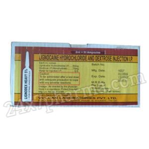 Lignodex Heavy Lignocaine Hydrochloride & Dextrose Injection (5 Injections)