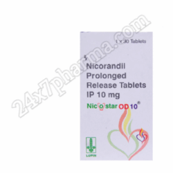 NICOSTAR OD 10mg Tablet 30's