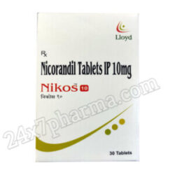 Nikos 10mg Tablet 30'S
