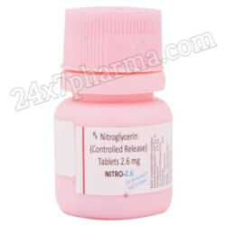 Nitrolis 2.6Mg Tablet 25's