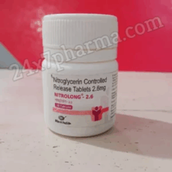 Nitrolong 2.6mg Tablet 30'S