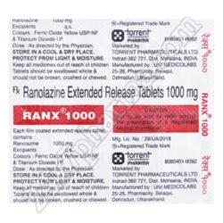 Ranx 1gm Tablet 20'S