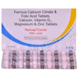 Raricap Combi Tablet 30'S