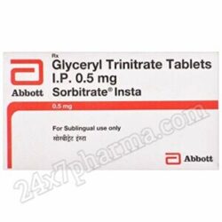 SORBITRATE INSTA 0.5mg Tablet 30's