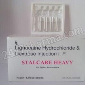 Stalcare Heavy Lignocaine Hydrochloride & Dextrose Injection (10 Injections)