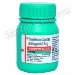 Vasovin XL 2.5mg Capsule 25'S
