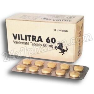 Vilitra 60mg Vardenafil Tablets (100 Tablets)