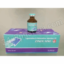 Zinocaine A Lignocaine & Adrenaline Injection (10 Injections)