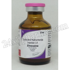 Zinocaine Lignocaine Hydrochloride Injection (10 Injections)
