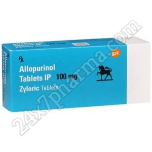 Zyloric Allopurinol 100mg Tablets (100 Tablets)