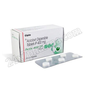 Acivir DT 400mg Tablet 15's