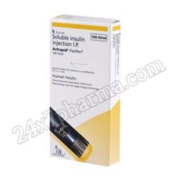 Actrapid Flexpen 100IU 1X3ml