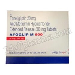 Afoglip M 500 Tablet 30's