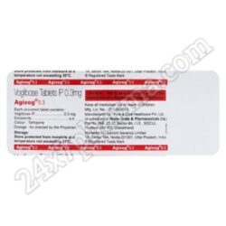 Agivog 0.3mg Tablet 30'S