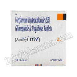 Amaryl MV 2mg Tablet 30'S