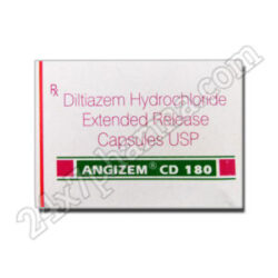 Angizem CD 180mg Capsule 10'S
