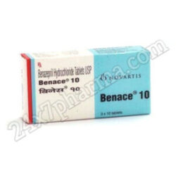 Benace 10mg Tablet 30'S