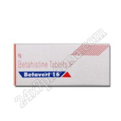 Betavert 16mg Tablet 20'S