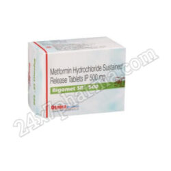 Bigomet SR 500mg Tablet 30'S