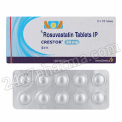 CRESTOR 20mg Tablet 10's
